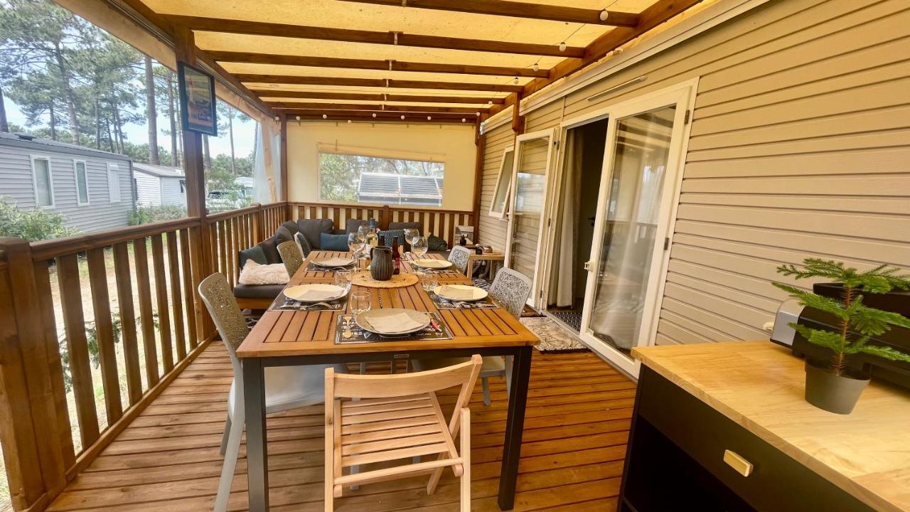 Tiny House Famille Nature Cap Ferret Claouey Dış mekan fotoğraf